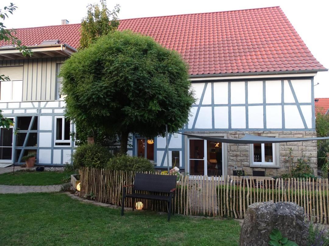 Ferienwohnung Maierers Schaiere Blaufelden ภายนอก รูปภาพ